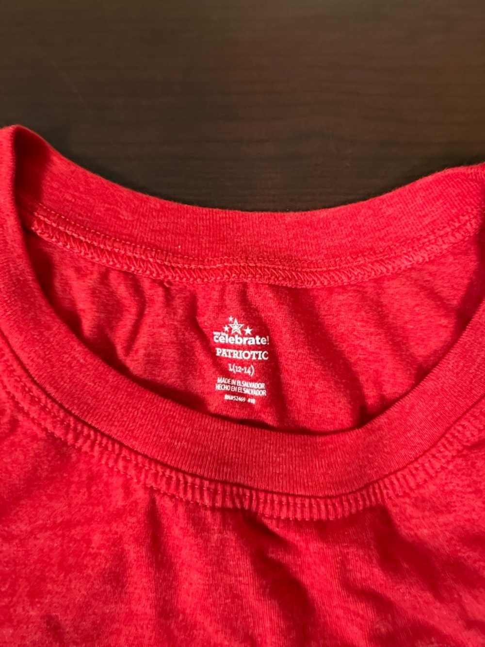 NWOT, Size L (12-14) Blessed American Red Muscle Tank - Picture 6 of 8